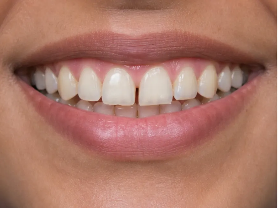 Veneers before